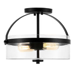Safavieh Nensor Flush Mount , FLU4051 - Black