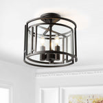 Safavieh Yarlin Flush Mount , FLU4052 - Bronze