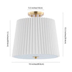 Safavieh Madio Flush Mount , FLU4057 - Gold