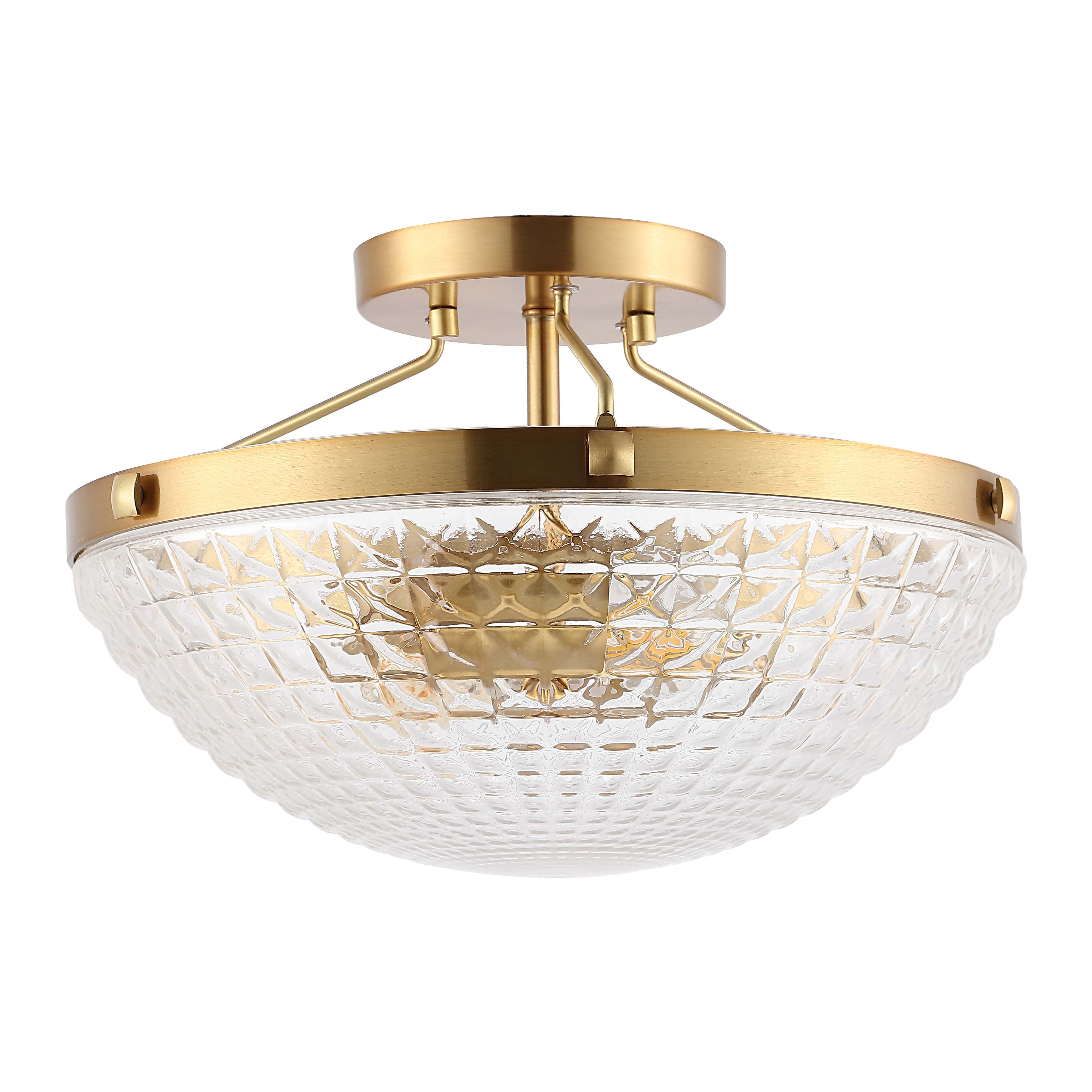 Safavieh Nienna Flush Mount , FLU4059 - Gold Base