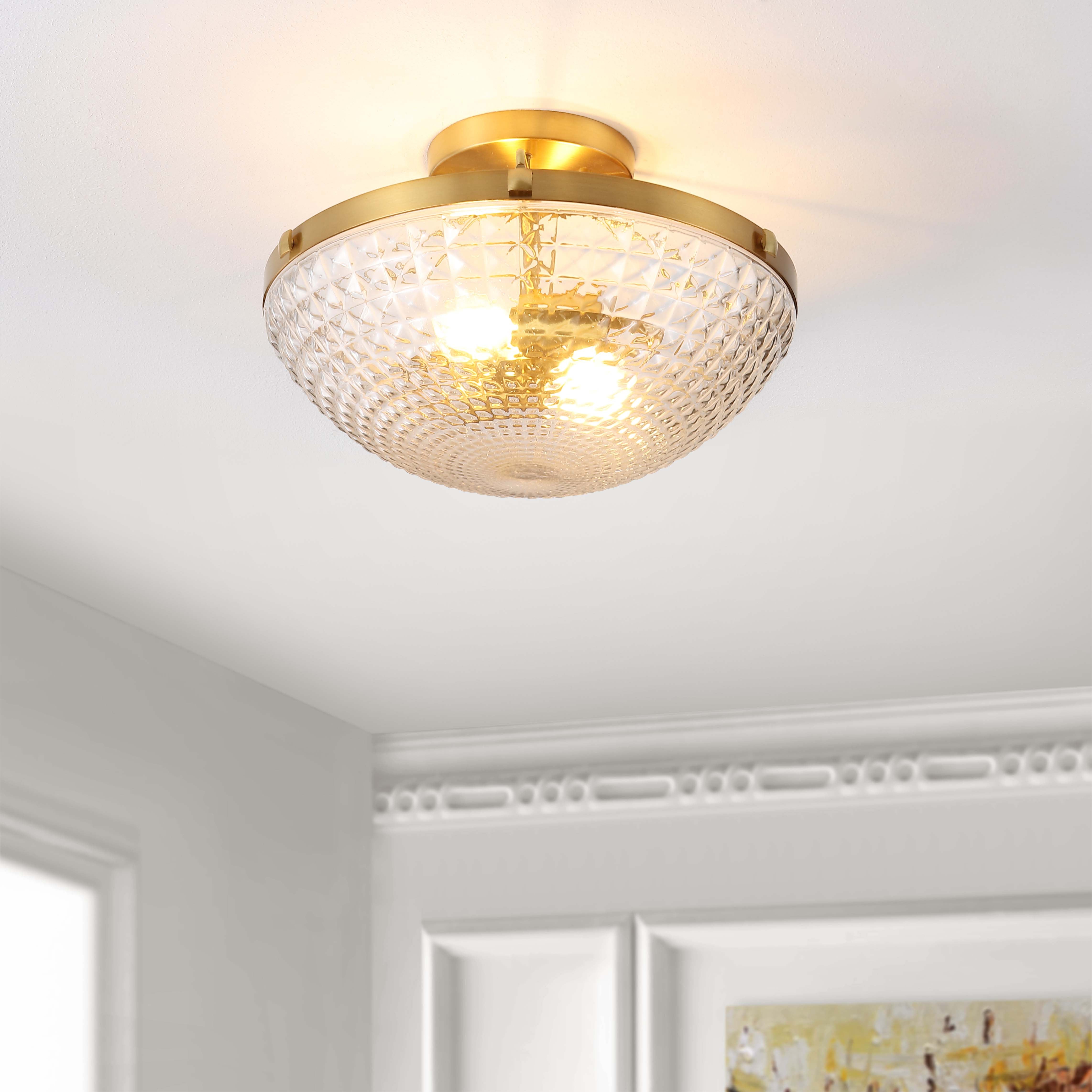 Safavieh Nienna Flush Mount , FLU4059 - Gold Base