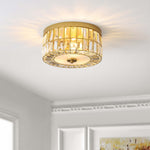Safavieh Parda Flush Mount , FLU4090 - Brass