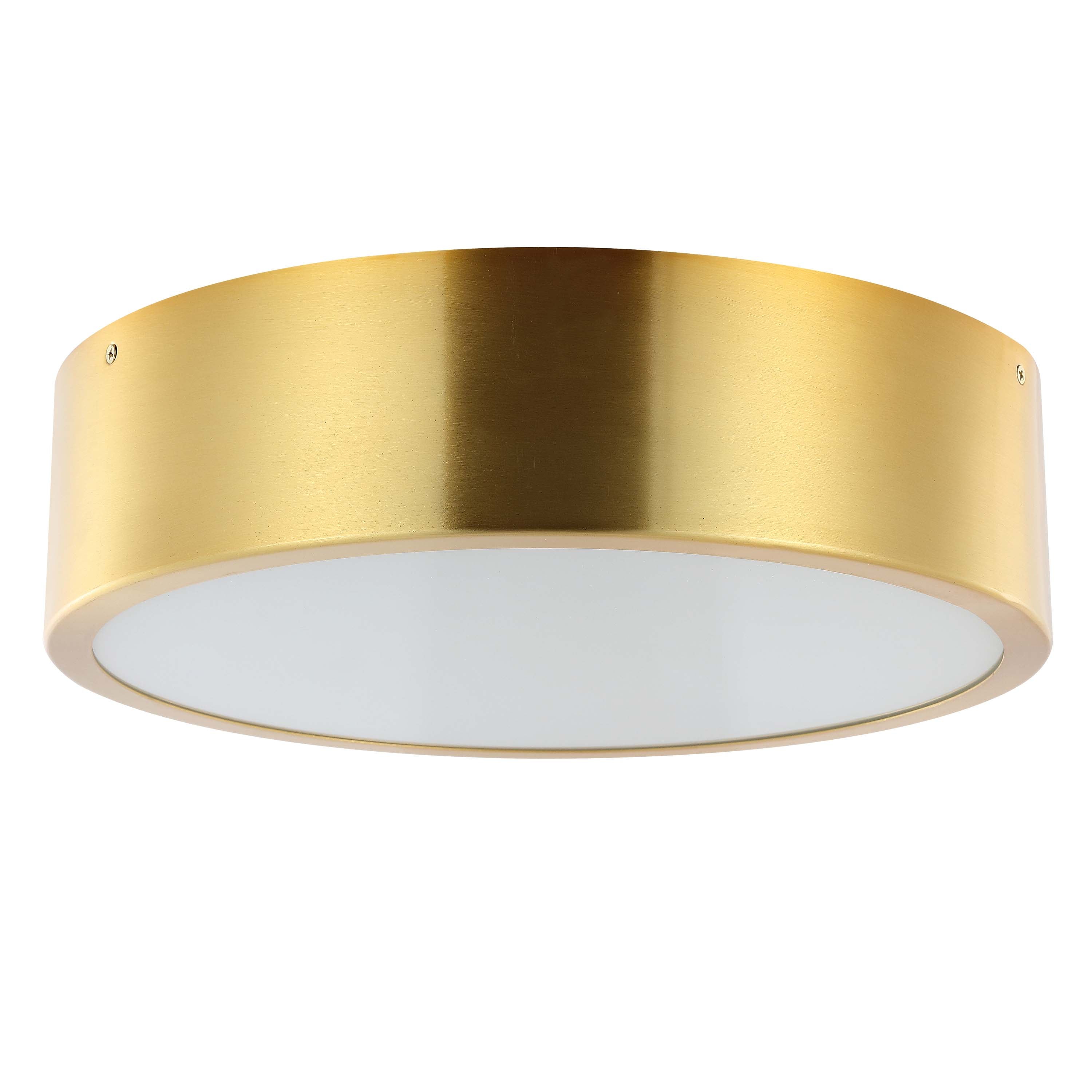 Safavieh Reda Flush Mount , FLU4092 - Brass