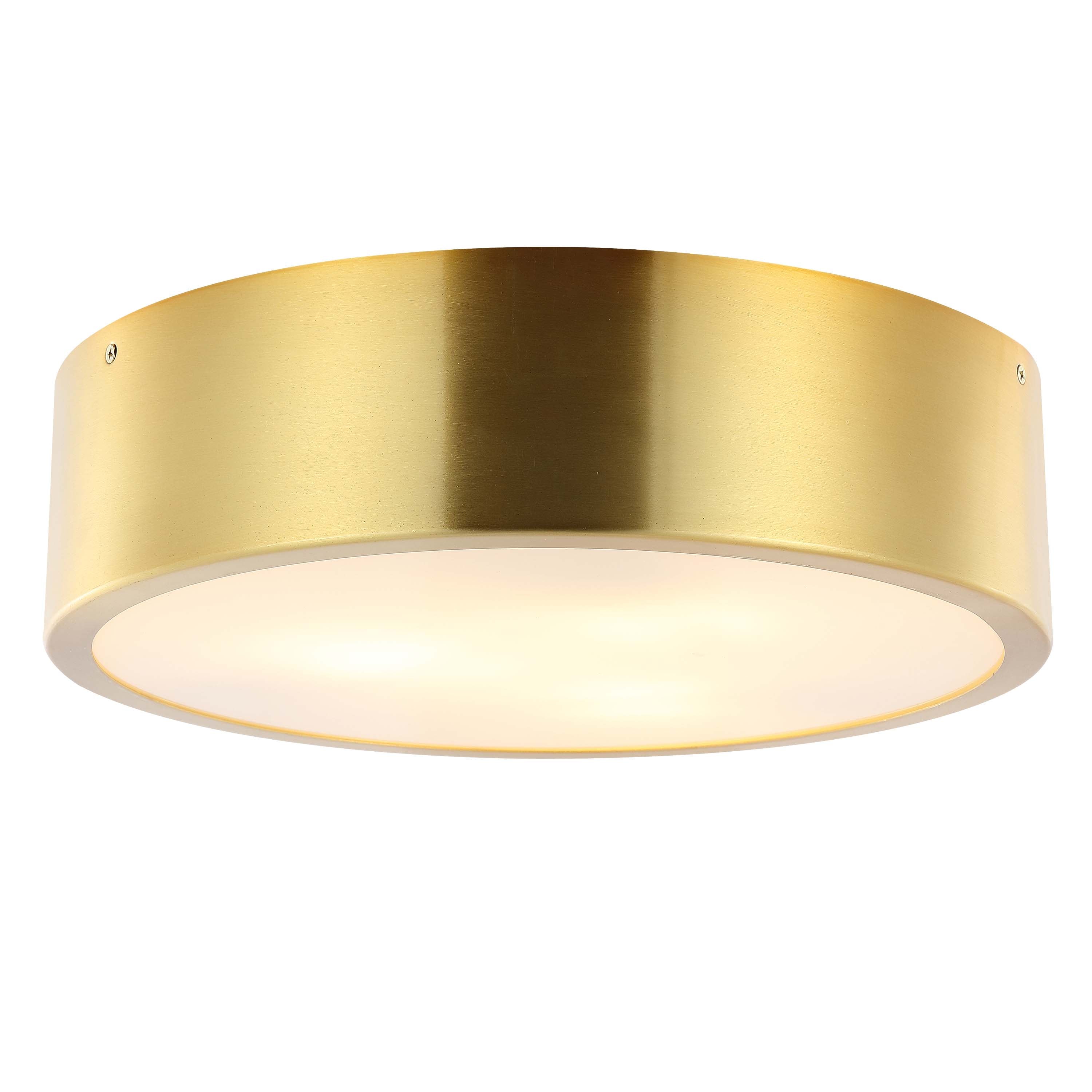 Safavieh Reda Flush Mount , FLU4092 - Brass