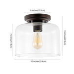 Safavieh Rianne Flush Mount , FLU4093 - Black