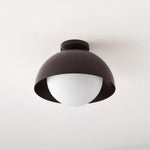 Safavieh Syluna Flush Mount , FLU4101 - Oil Rubbed Bronze / White