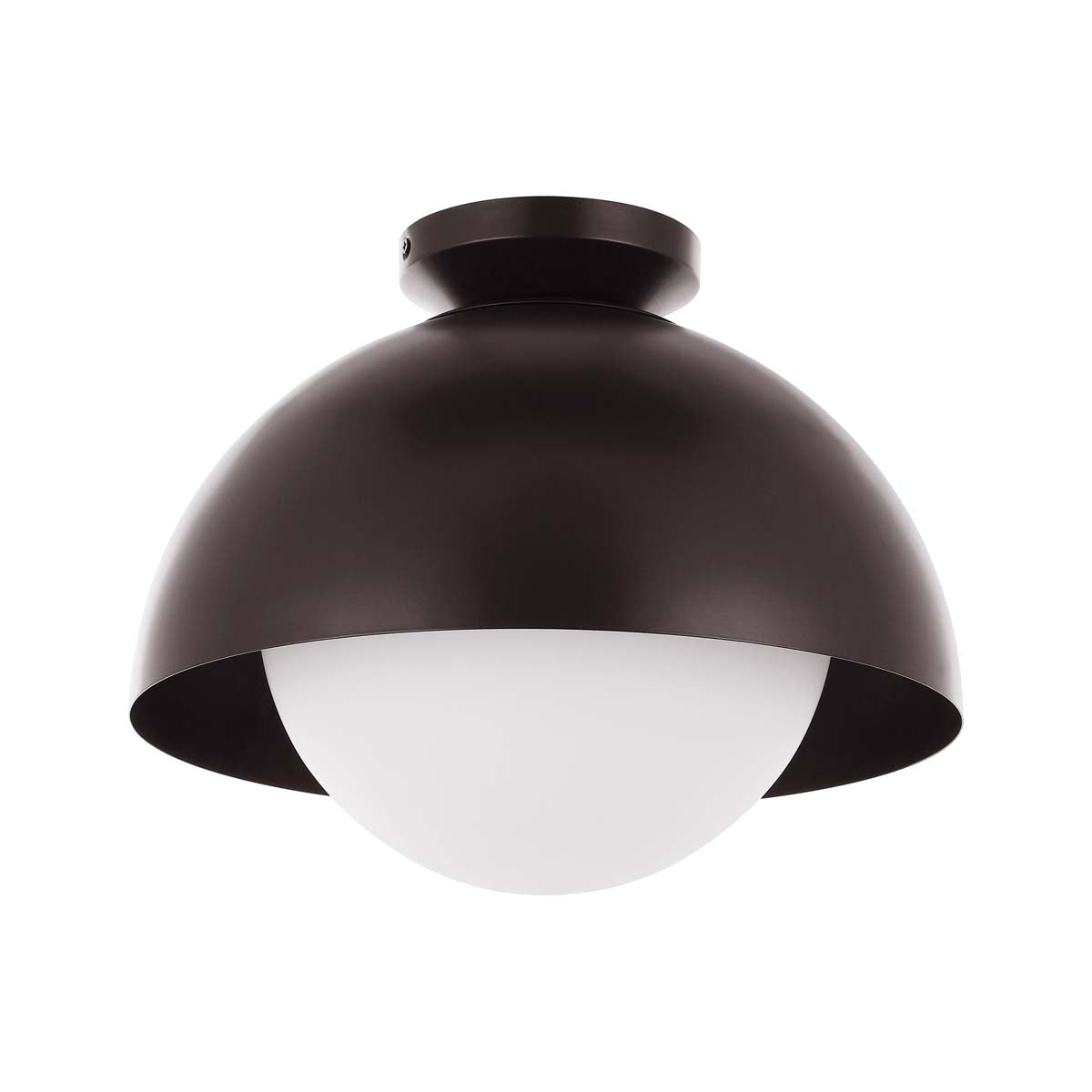 Safavieh Syluna Flush Mount , FLU4101 - Oil Rubbed Bronze / White
