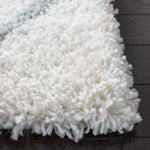 Safavieh Fontana Shag 815 Rug, FNT815 - Cream / Grey