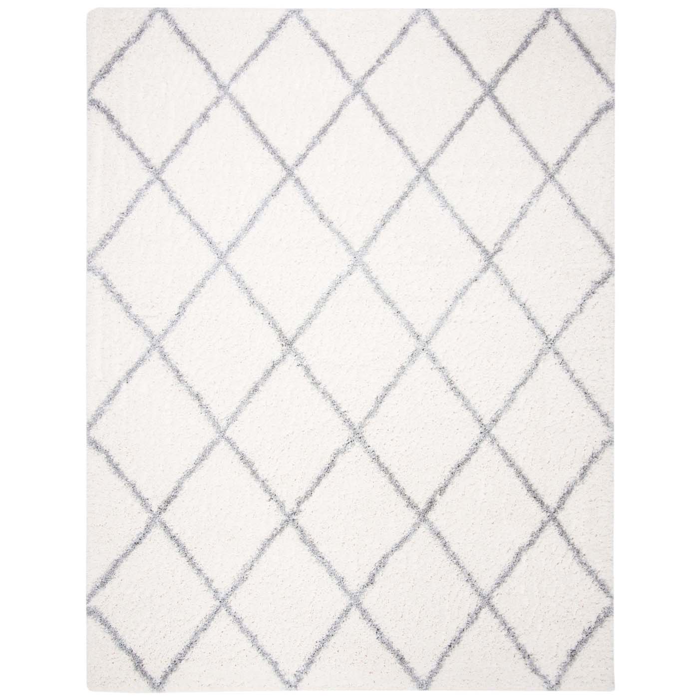 Safavieh Fontana Shag 815 Rug, FNT815 - Cream / Grey