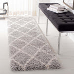 Safavieh Fontana Shag 815 Rug, FNT815 - Grey / Cream