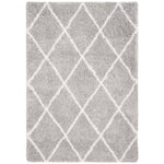 Safavieh Fontana Shag 815 Rug, FNT815 - Grey / Cream