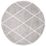 Safavieh Fontana Shag 815 Rug, FNT815 - Grey / Cream