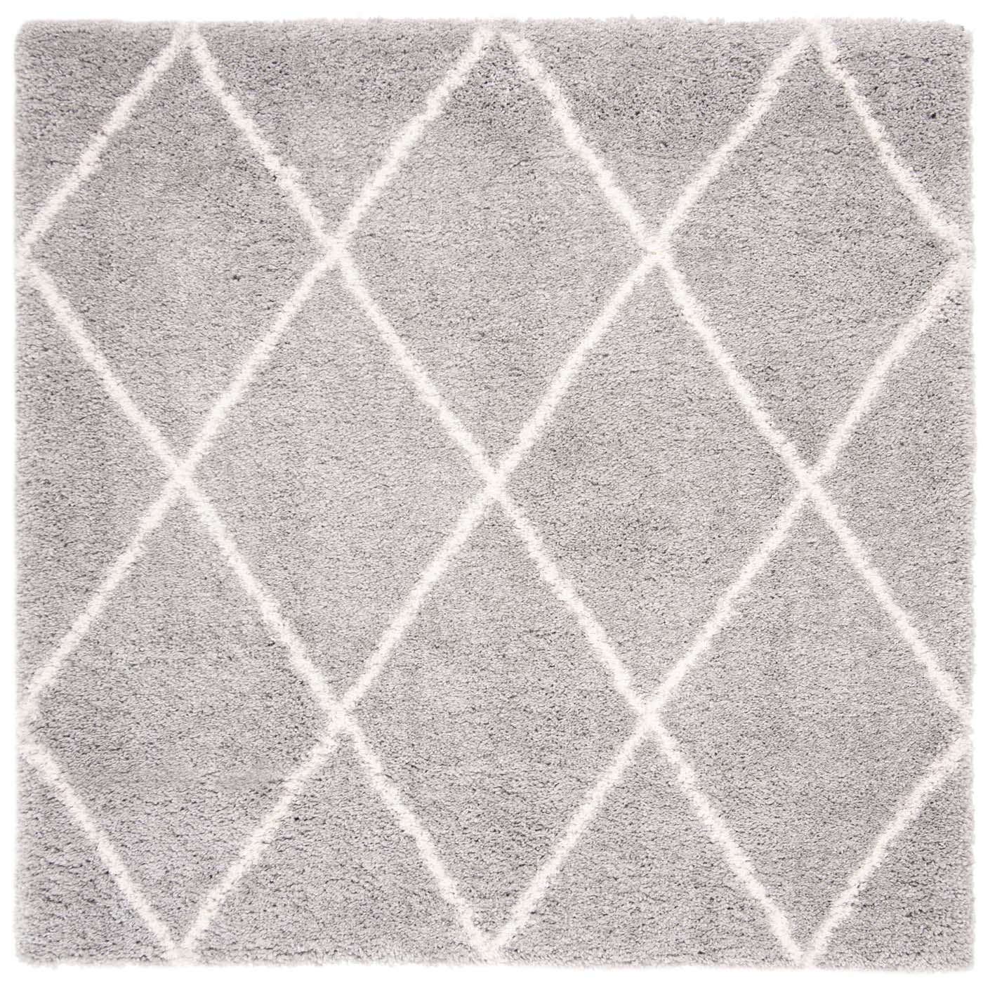 Safavieh Fontana Shag 815 Rug, FNT815 - Grey / Cream