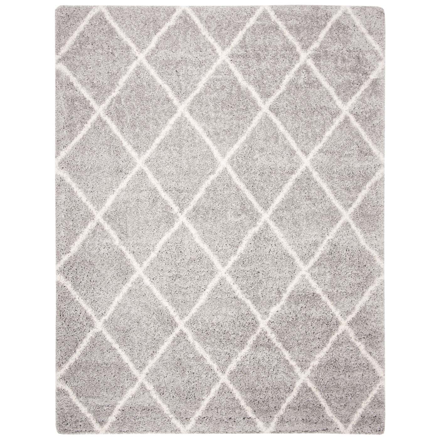 Safavieh Fontana Shag 815 Rug, FNT815 - Grey / Cream
