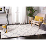 Safavieh Fontana Shag 818 Rug, FNT818 - Cream / Grey
