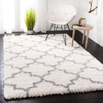 Safavieh Fontana Shag 818 Rug, FNT818 - Cream / Grey