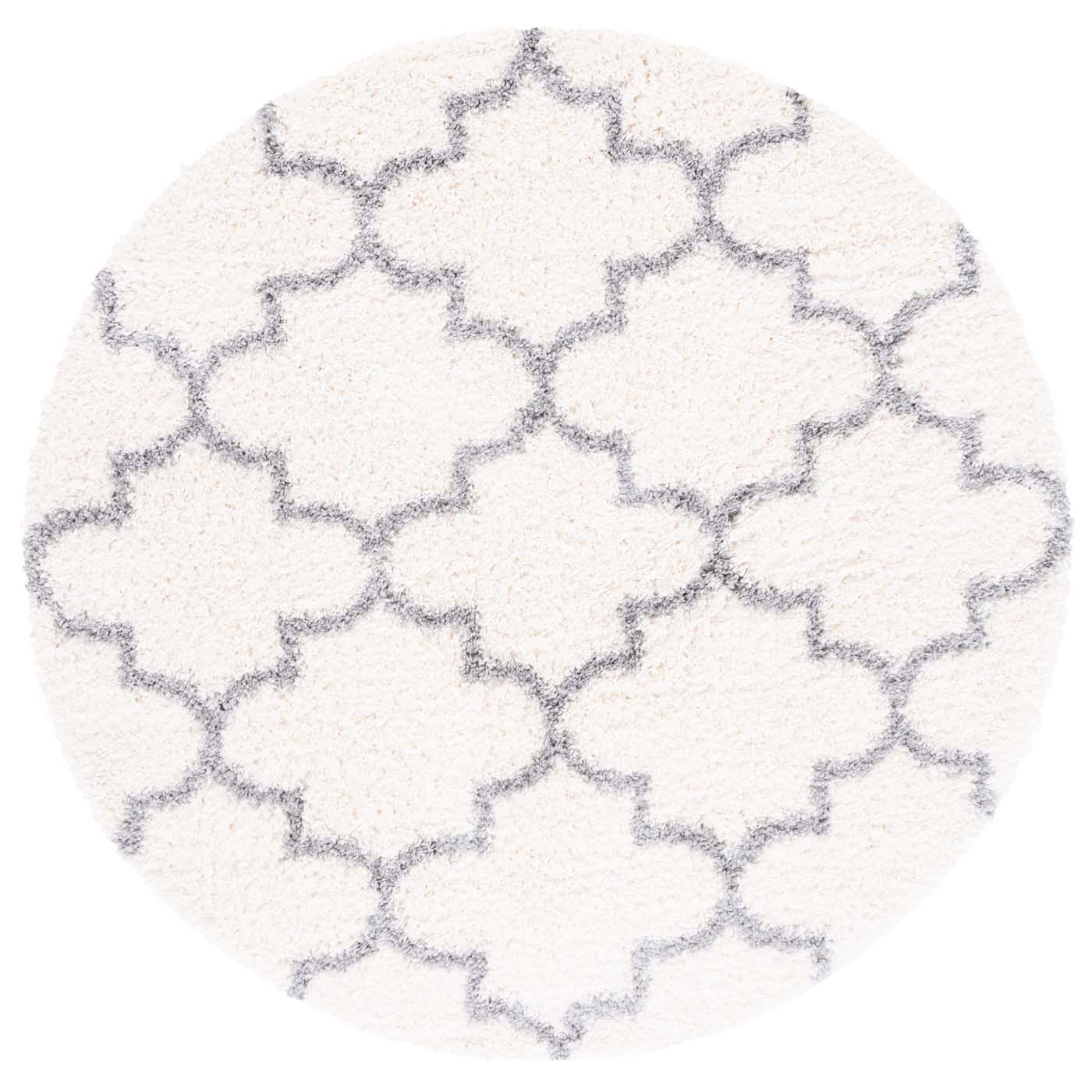 Safavieh Fontana Shag 818 Rug, FNT818 - Cream / Grey