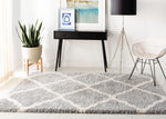 Safavieh Fontana Shag 821 Rug, FNT821 - Grey / Cream