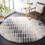Safavieh Fontana Shag 823 Rug, FNT823 - Ivory / Grey