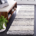 Safavieh Fontana Shag 825 Rug, FNT825 - Ivory / Grey