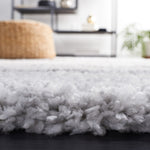 Safavieh Fontana Shag 825 Rug, FNT825 - Ivory / Grey