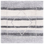 Safavieh Fontana Shag 825 Rug, FNT825 - Ivory / Grey