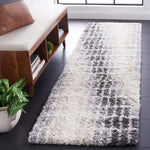 Safavieh Fontana Shag 827 Rug, FNT827 - Ivory / Grey
