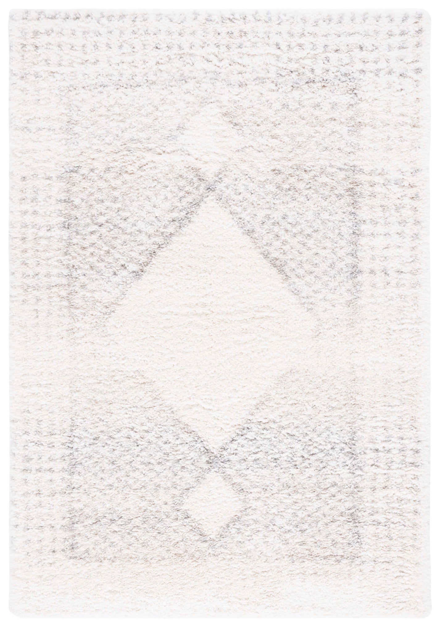 Safavieh Fontana Shag 827 Rug, FNT827 - Ivory / Grey