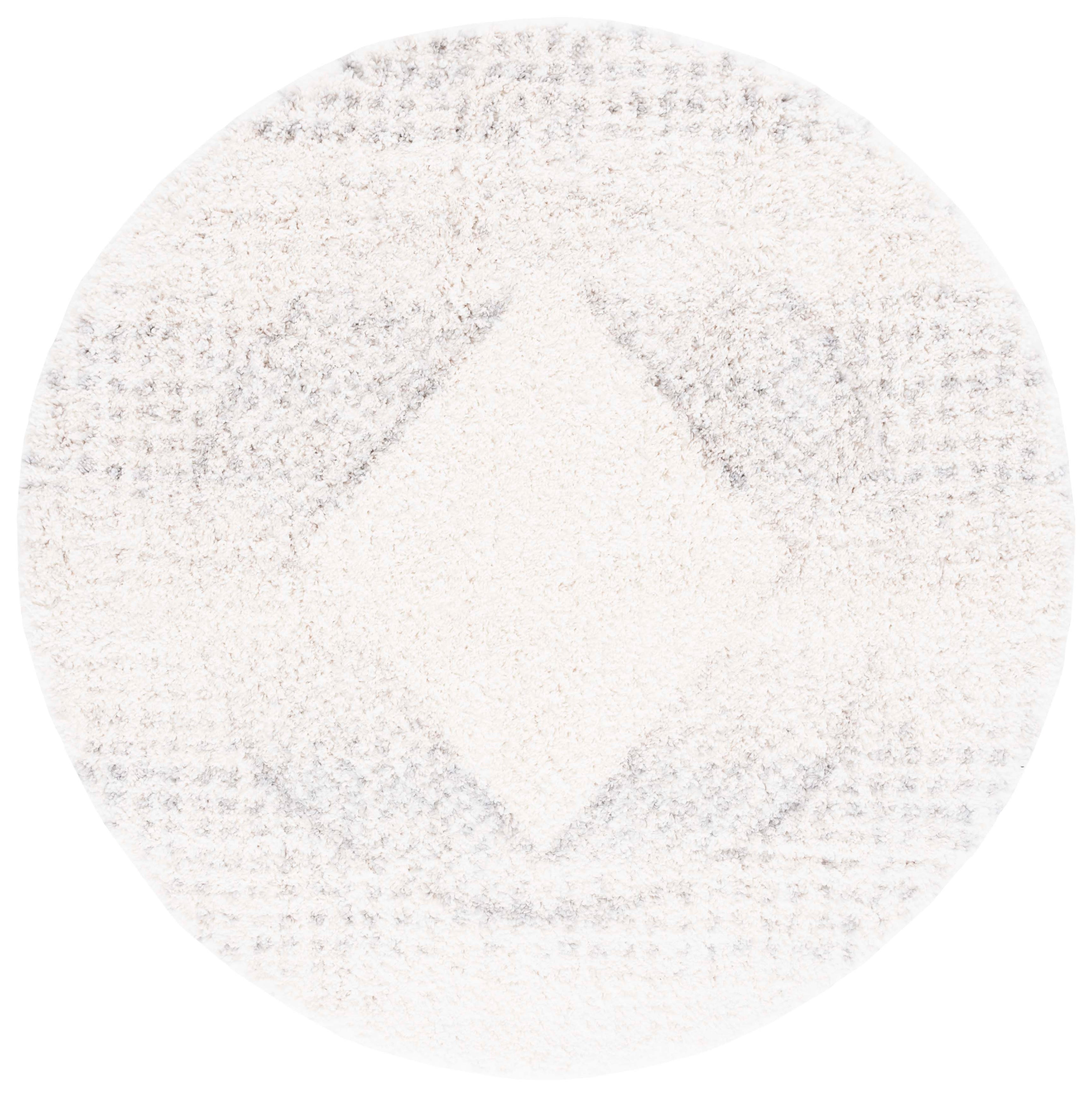 Safavieh Fontana Shag 827 Rug, FNT827 - Ivory / Grey