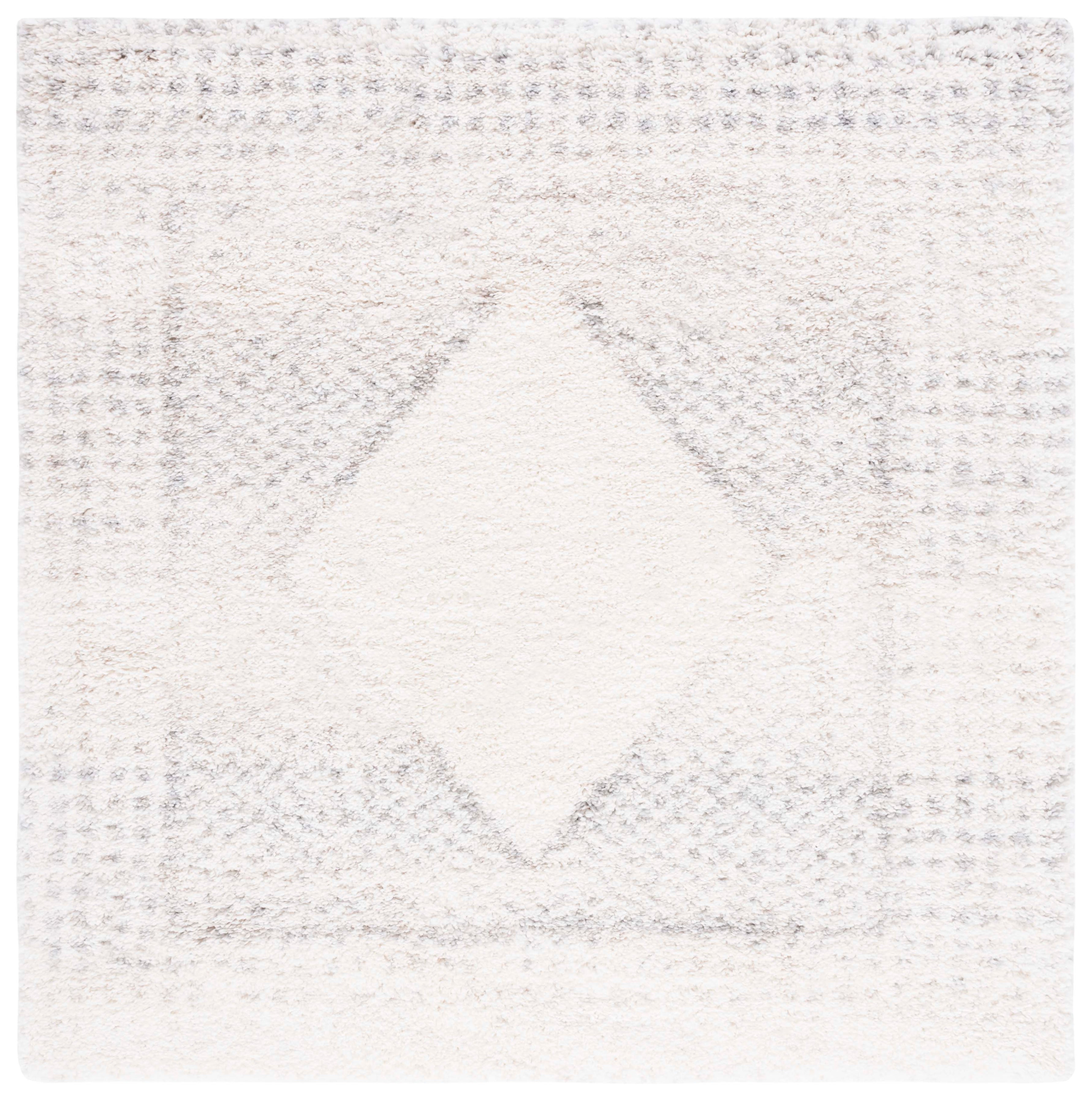 Safavieh Fontana Shag 827 Rug, FNT827 - Ivory / Grey