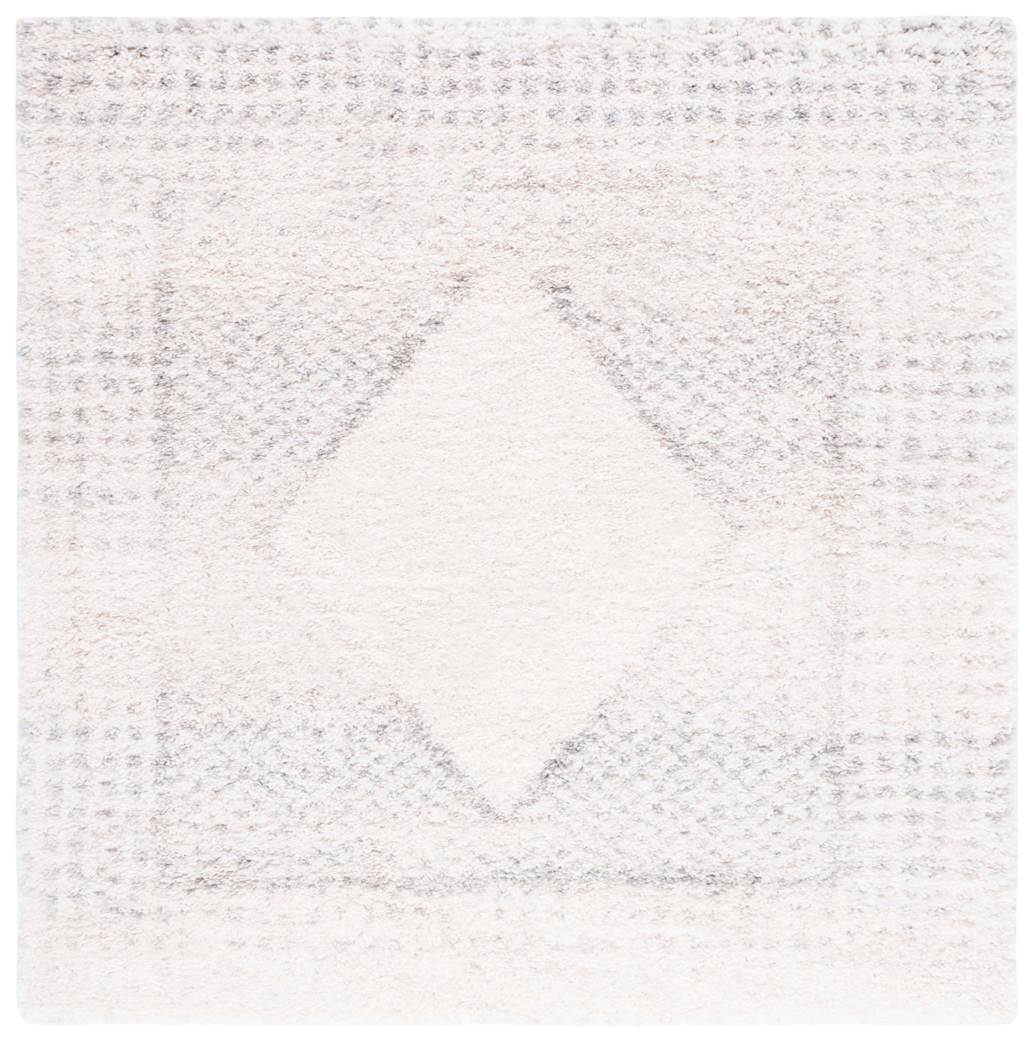 Safavieh Fontana Shag 827 Rug, FNT827 - Ivory / Grey