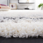 Safavieh Fontana Shag 829 Rug, FNT829 - Ivory / Grey