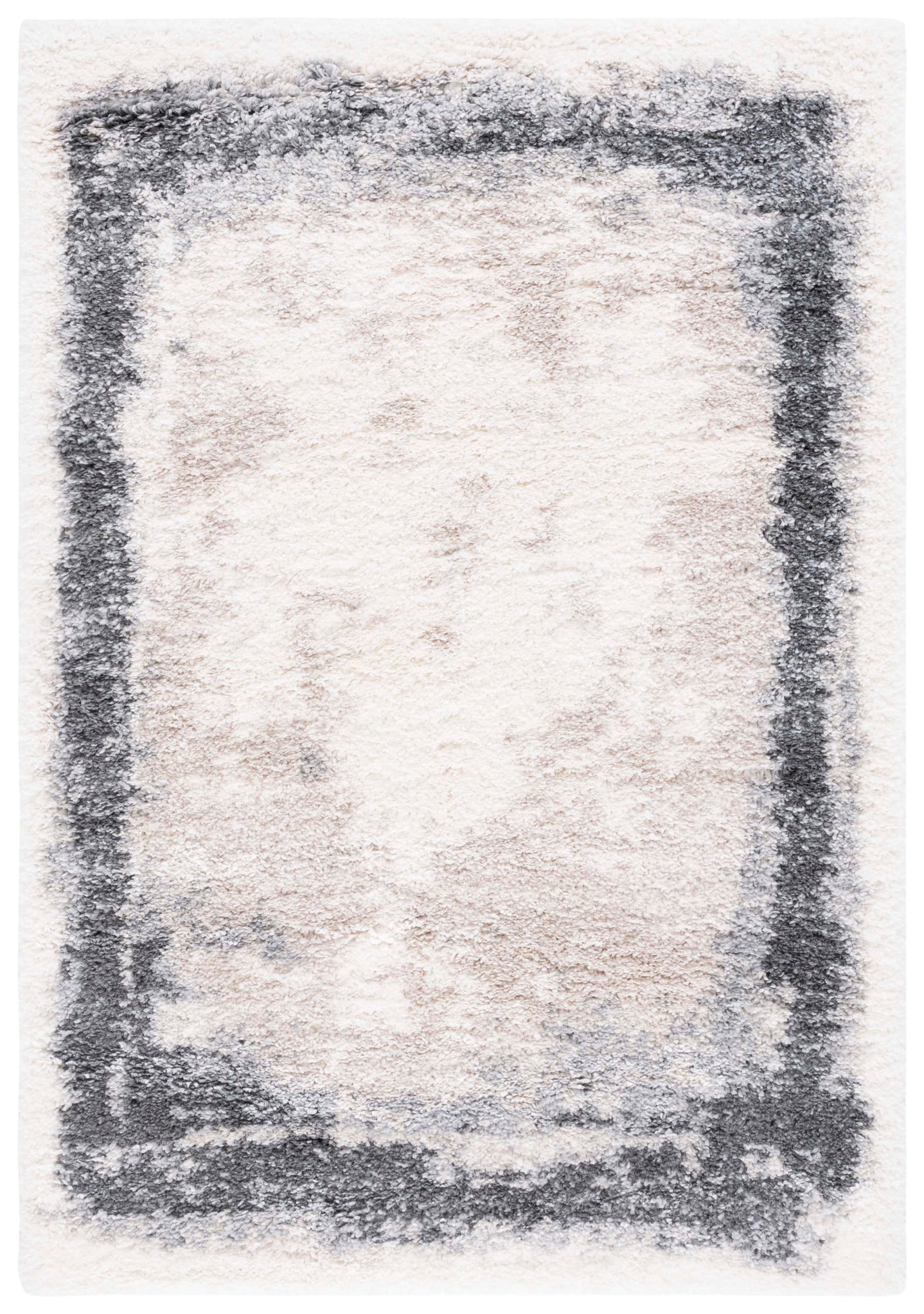 Safavieh Fontana Shag 829 Rug, FNT829 - Ivory / Grey