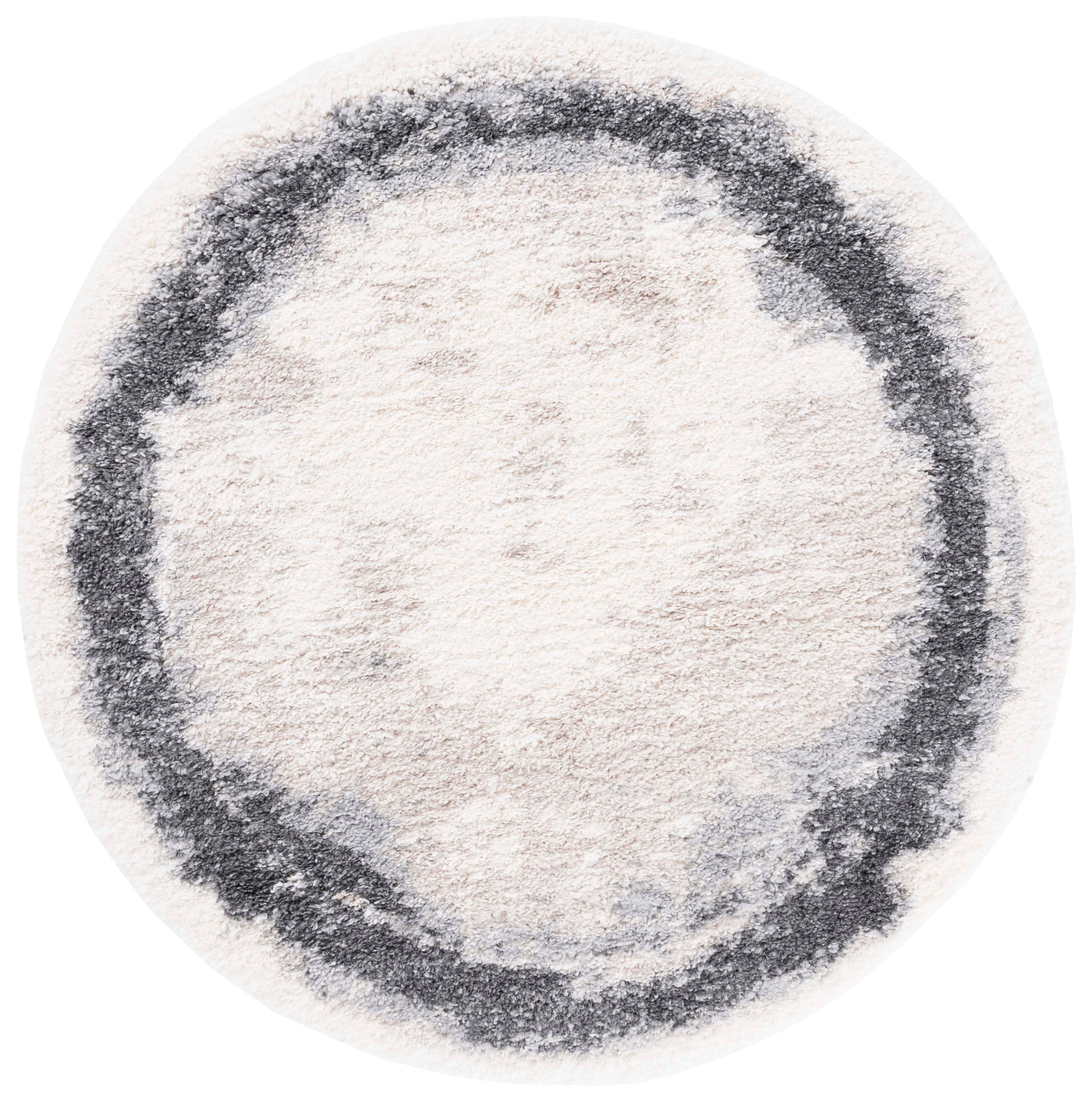 Safavieh Fontana Shag 829 Rug, FNT829 - Ivory / Grey