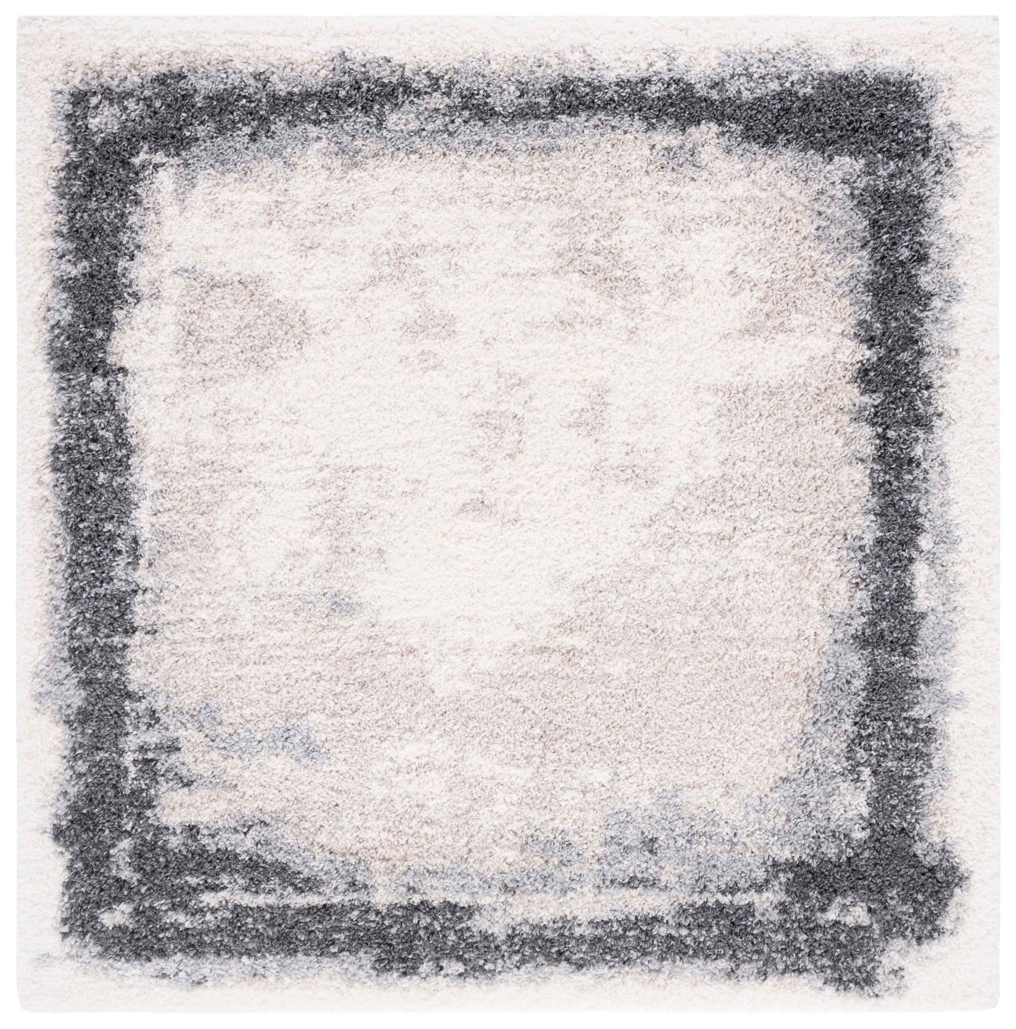 Safavieh Fontana Shag 829 Rug, FNT829 - Ivory / Grey