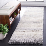 Safavieh Fontana Shag 832 Rug, FNT832 - Ivory / Grey