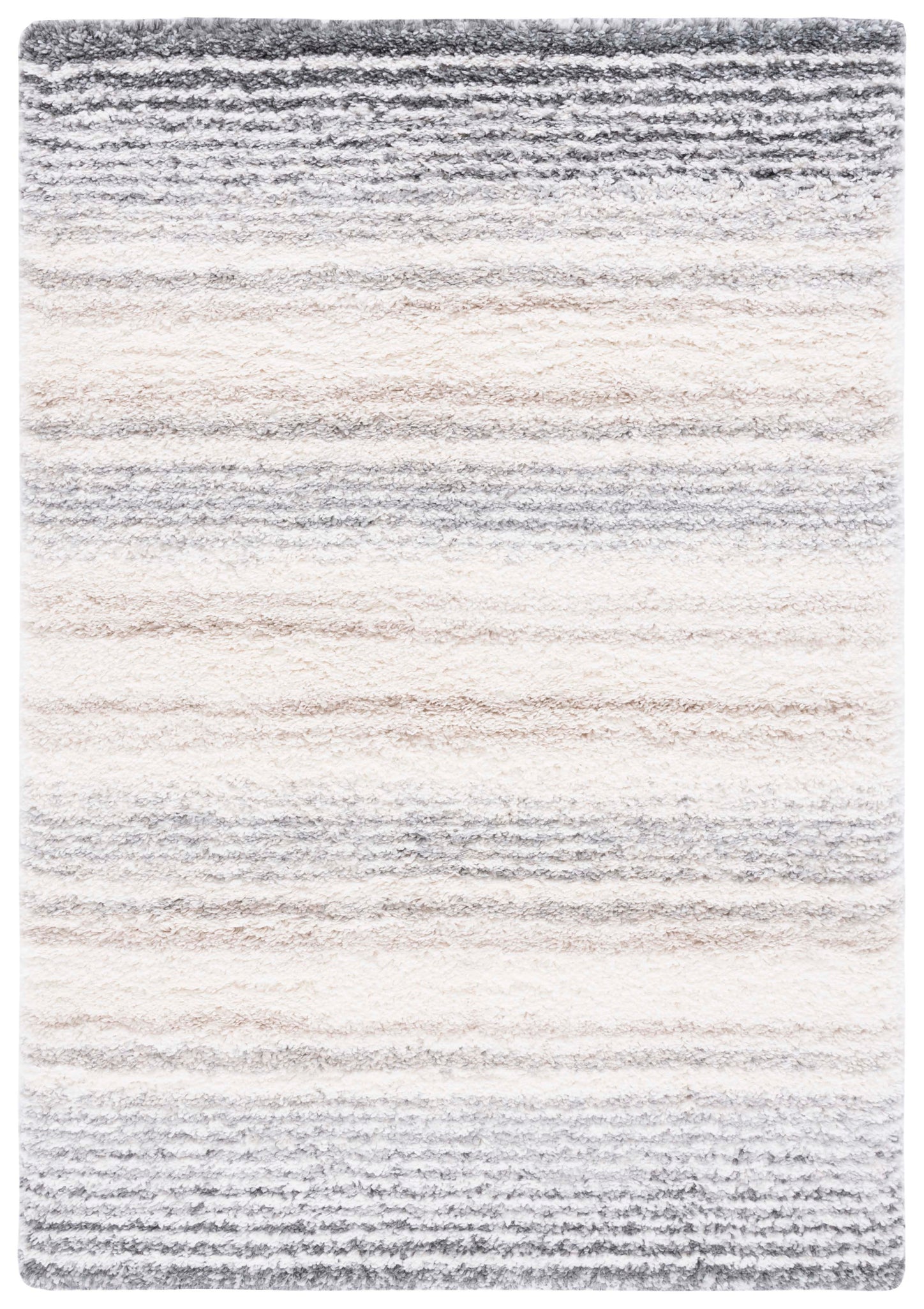 Safavieh Fontana Shag 832 Rug, FNT832 - Ivory / Grey