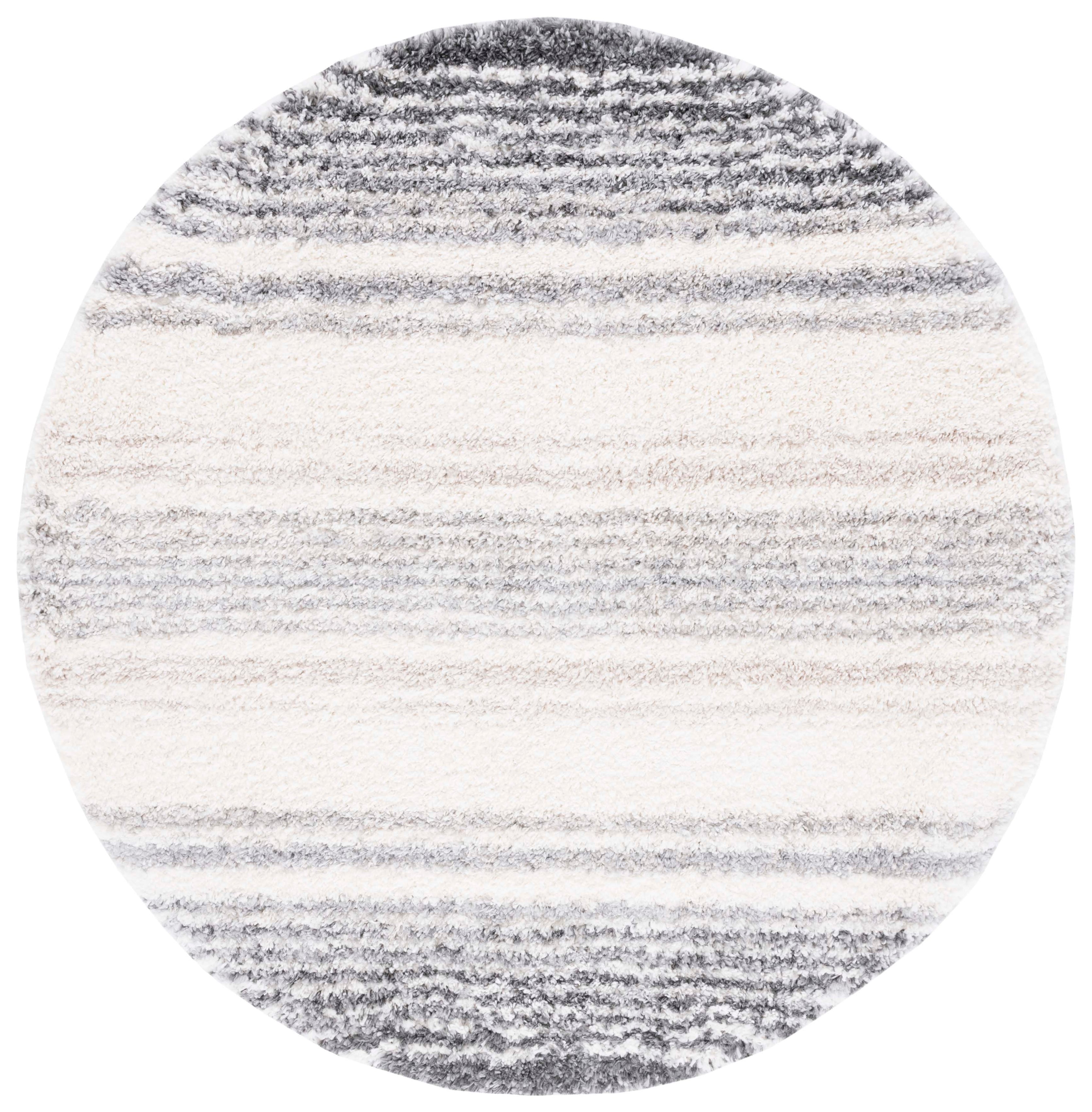 Safavieh Fontana Shag 832 Rug, FNT832 - Ivory / Grey