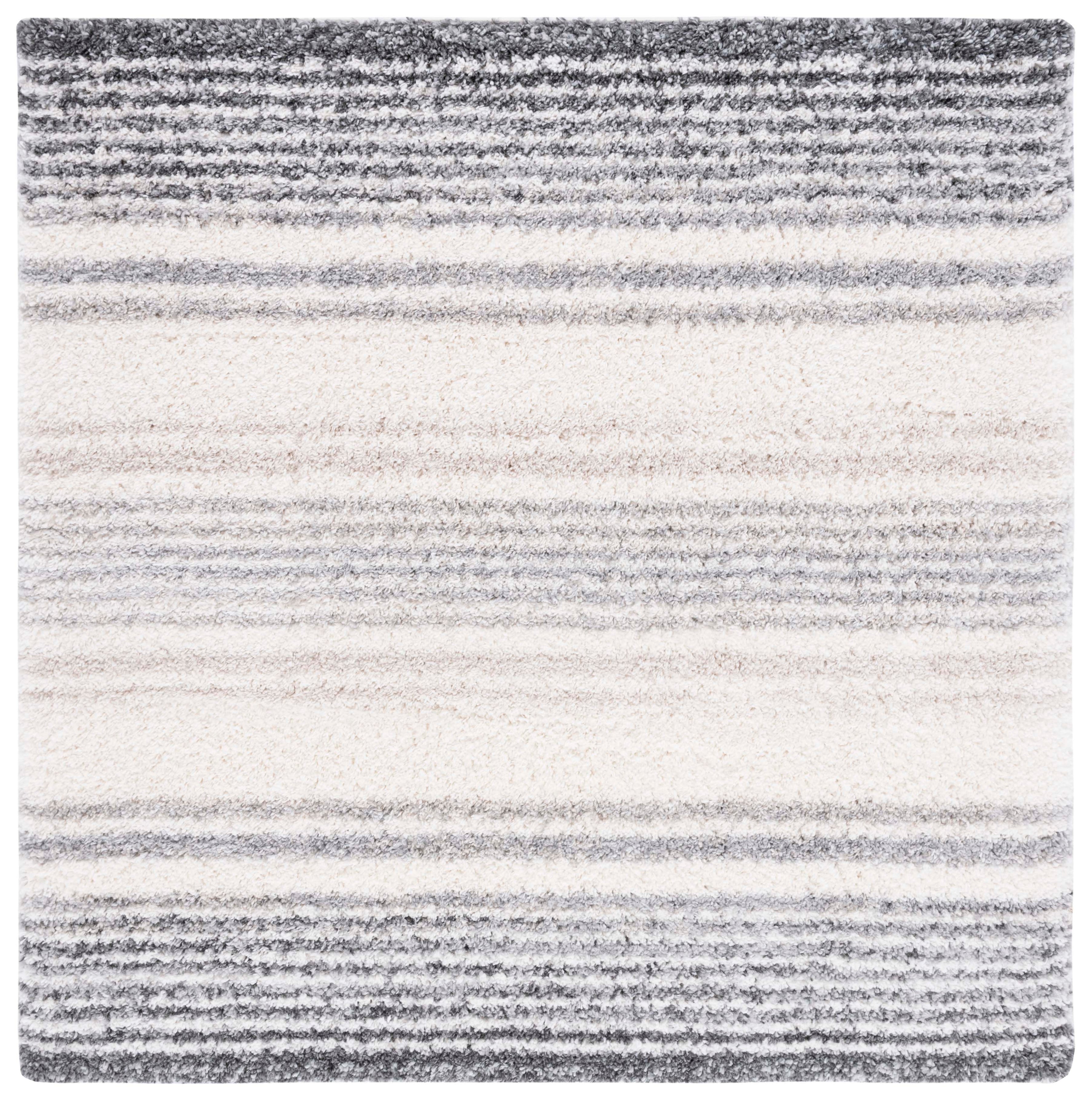 Safavieh Fontana Shag 832 Rug, FNT832 - Ivory / Grey