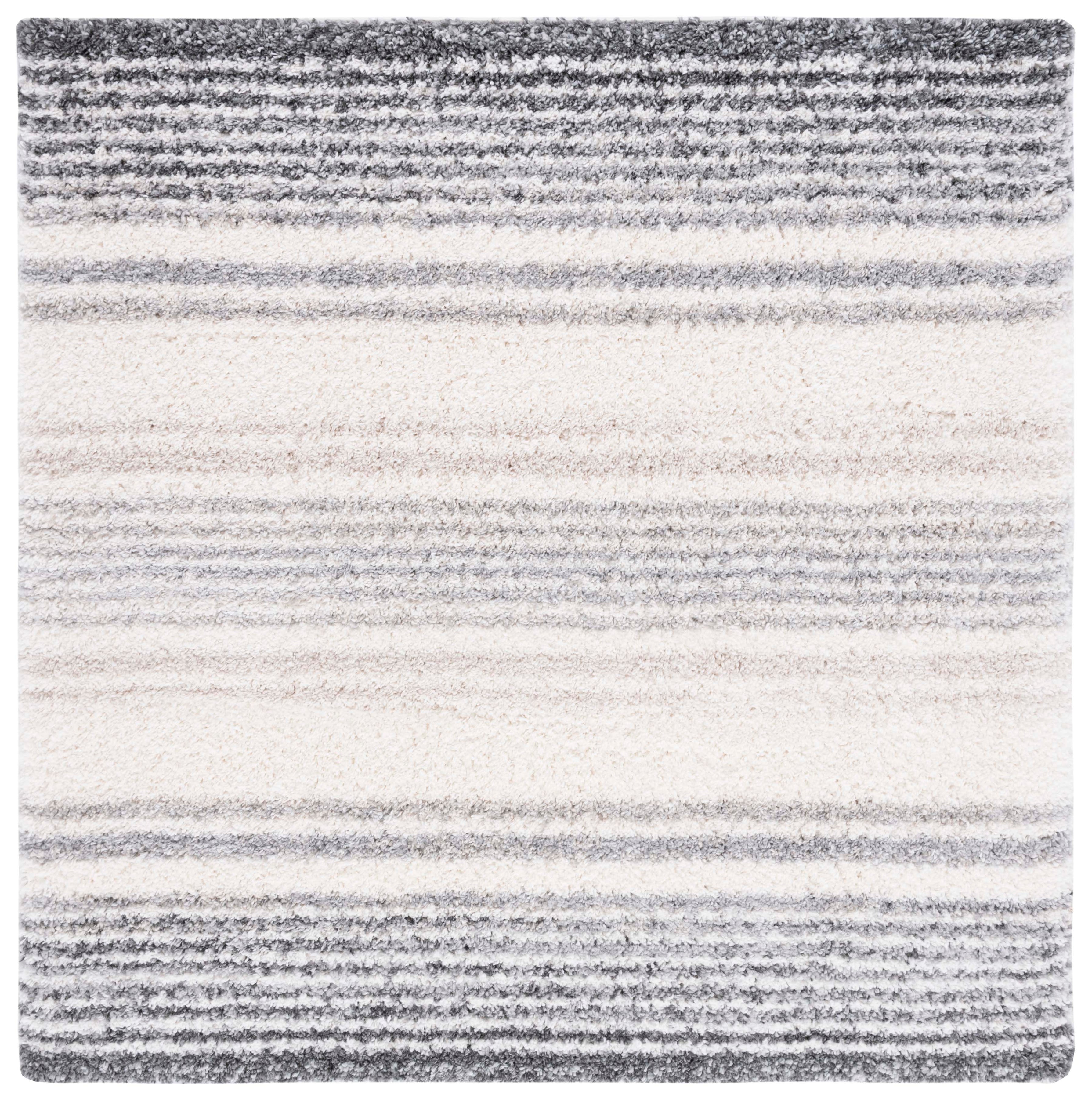 Safavieh Fontana Shag 832 Rug, FNT832 - Ivory / Grey