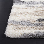 Safavieh Fontana Shag 833 Rug, FNT833 - Ivory / Grey