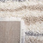 Safavieh Fontana Shag 833 Rug, FNT833 - Ivory / Grey