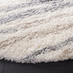 Safavieh Fontana Shag 833 Rug, FNT833 - Ivory / Grey