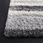 Safavieh Fontana Shag 835 Rug, FNT835 - Ivory / Grey