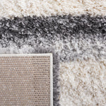 Safavieh Fontana Shag 835 Rug, FNT835 - Ivory / Grey