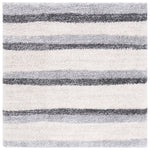 Safavieh Fontana Shag 835 Rug, FNT835 - Ivory / Grey