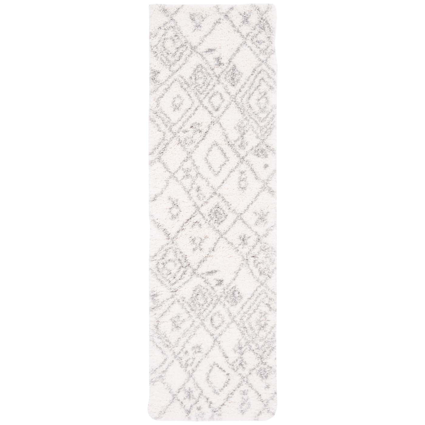 Safavieh Fontana Shag 836 Rug, FNT836 - Cream / Grey