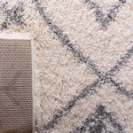 Safavieh Fontana Shag 836 Rug, FNT836 - Cream / Grey