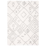 Safavieh Fontana Shag 836 Rug, FNT836 - Cream / Grey