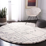 Safavieh Fontana Shag 836 Rug, FNT836 - Cream / Grey